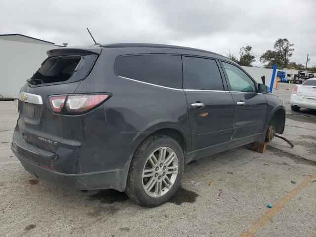 1GNKRGKD3EJ349945 - 2014 CHEVROLET TRAVERSE LT ნაცრისფერი ფოტო 3