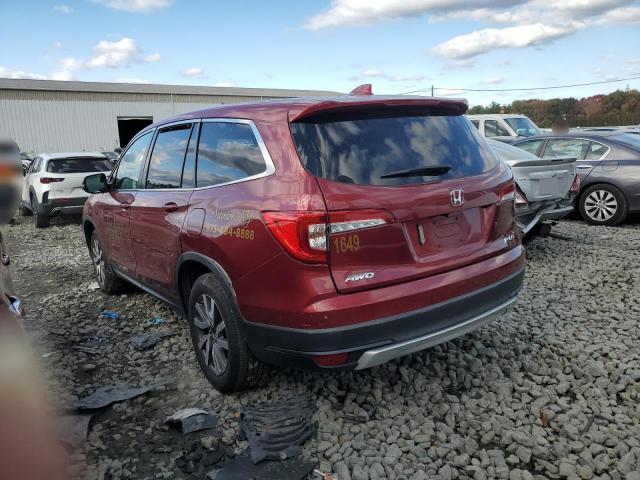 5FNYF6H55LB060477 - 2020 HONDA PILOT EXL RED photo 2