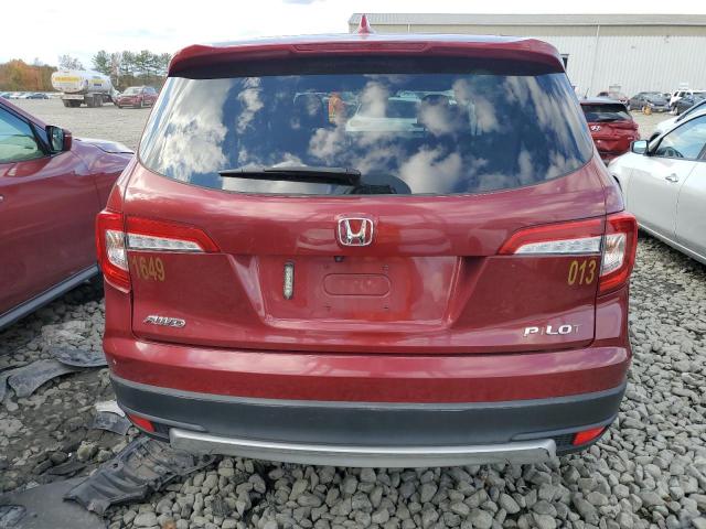 5FNYF6H55LB060477 - 2020 HONDA PILOT EXL RED photo 6