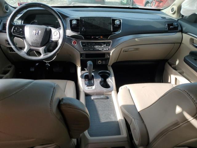 5FNYF6H55LB060477 - 2020 HONDA PILOT EXL RED photo 8