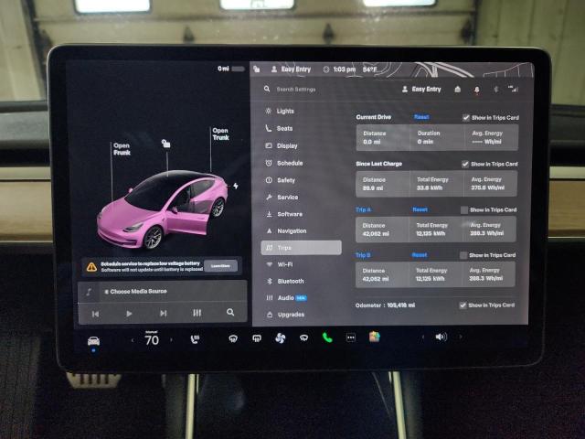 5YJ3E1EB3JF156132 - 2018 TESLA MODEL 3 Սև լուսանկար 9