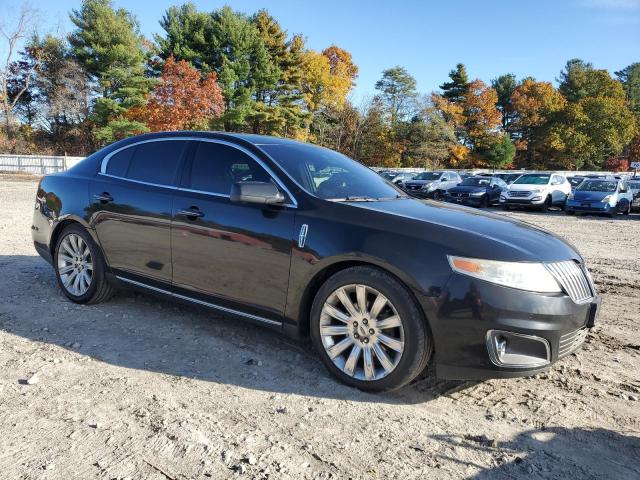 1LNHL9DRXCG804885 - 2012 LINCOLN MKS BLACK photo 4