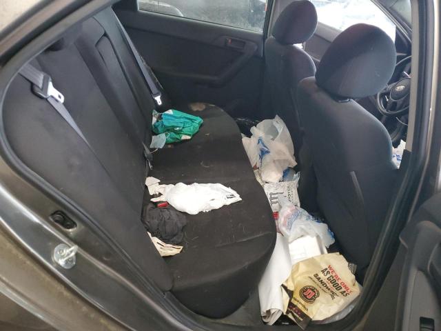 KNAFU4A27C5512400 - 2012 KIA FORTE EX CHARCOAL photo 10