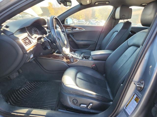WAUGFAFCXGN074377 - 2016 AUDI A6 PREMIUM PLUS GRAY photo 7