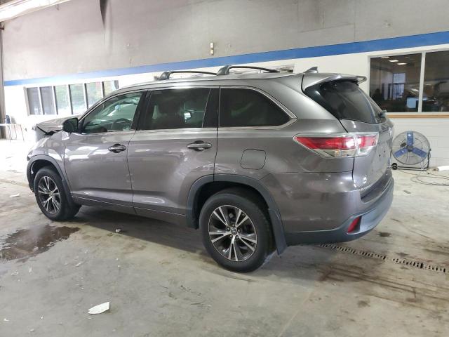 5TDJKRFH0GS506502 - 2016 TOYOTA HIGHLANDER XLE Grafit fotoğraf 2
