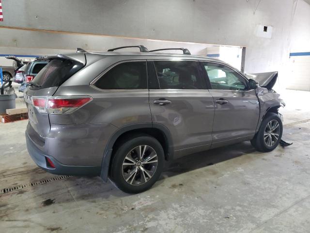 5TDJKRFH0GS506502 - 2016 TOYOTA HIGHLANDER XLE Grafit fotoğraf 3