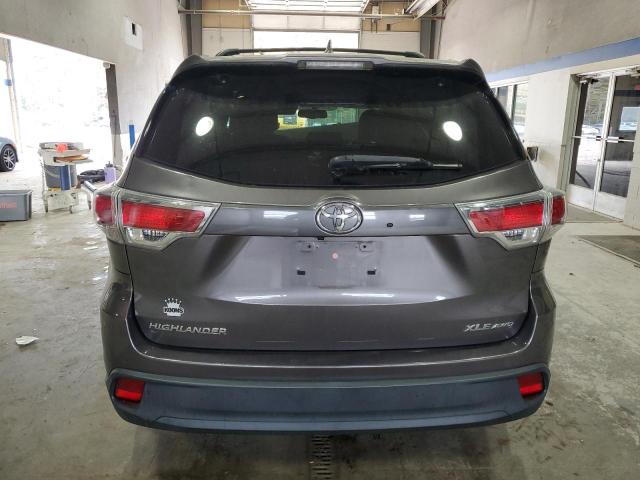 5TDJKRFH0GS506502 - 2016 TOYOTA HIGHLANDER XLE Grafit fotoğraf 6
