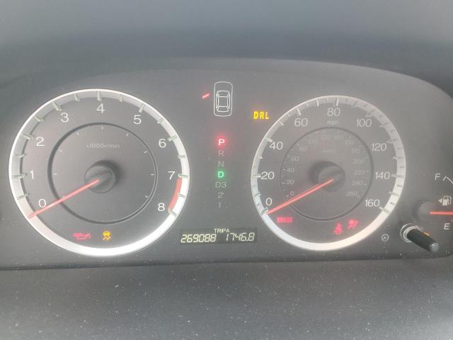 1HGCP2F85CA100435 - 2012 HONDA ACCORD EXL GRAY photo 9