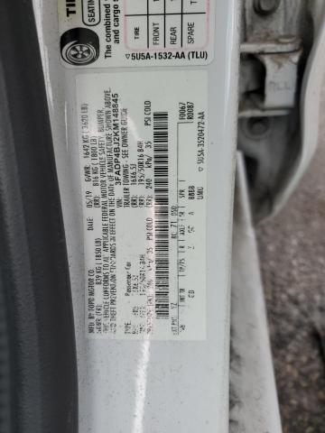 3FADP4BJ2KM148845 - 2019 FORD FIESTA SE 白色 照片 12
