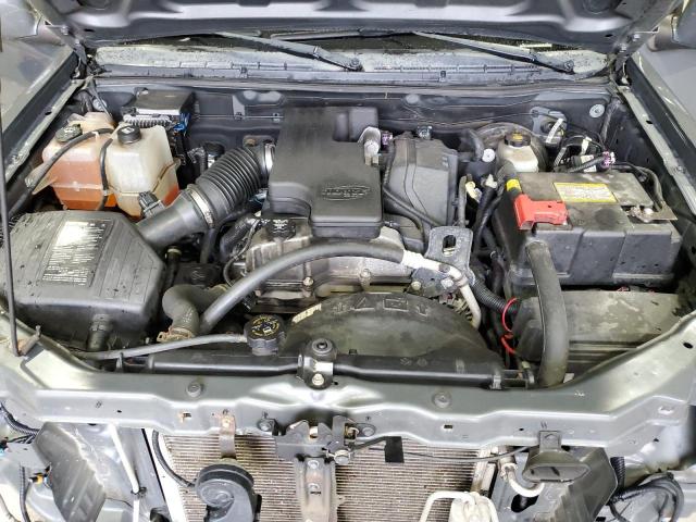 1GCESCF99C8137242 - 2012 CHEVROLET COLORADO LT GRAY photo 11