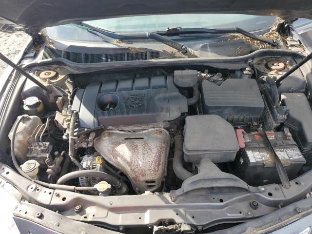 4T4BF3EK6BR110809 - 2011 TOYOTA CAMRY BASE GRAY photo 11
