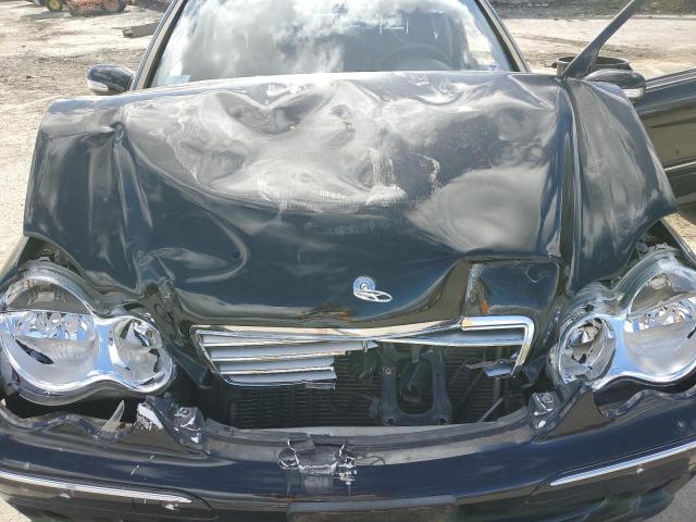 WDBRF92H27F853759 - 2007 MERCEDES-BENZ C 280 4MATIC BLACK photo 11
