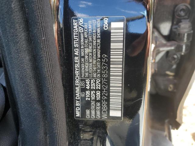 WDBRF92H27F853759 - 2007 MERCEDES-BENZ C 280 4MATIC BLACK photo 12