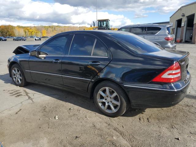WDBRF92H27F853759 - 2007 MERCEDES-BENZ C 280 4MATIC BLACK photo 2