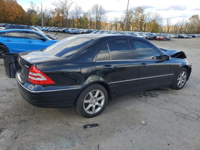WDBRF92H27F853759 - 2007 MERCEDES-BENZ C 280 4MATIC BLACK photo 3