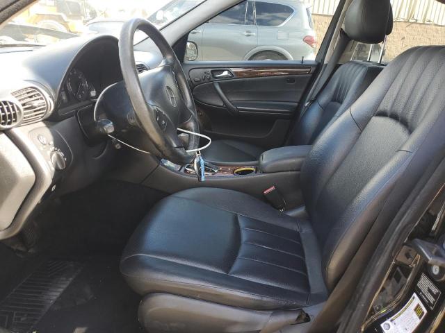 WDBRF92H27F853759 - 2007 MERCEDES-BENZ C 280 4MATIC BLACK photo 7