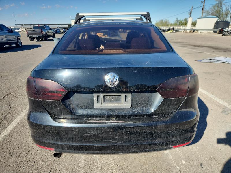3VW1K7AJ8EM437566 - 2014 VOLKSWAGEN JETTA BASE BLACK photo 6
