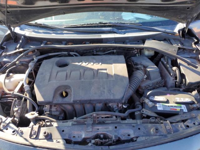 JTDBU4EE6BJ088526 - 2011 TOYOTA COROLLA BASE Grau Foto 11