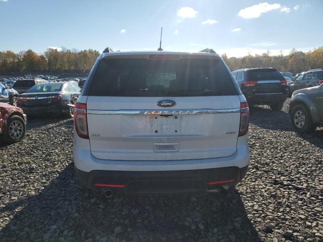 1FM5K8D81EGA46686 - 2014 FORD EXPLORER XLT WHITE photo 6