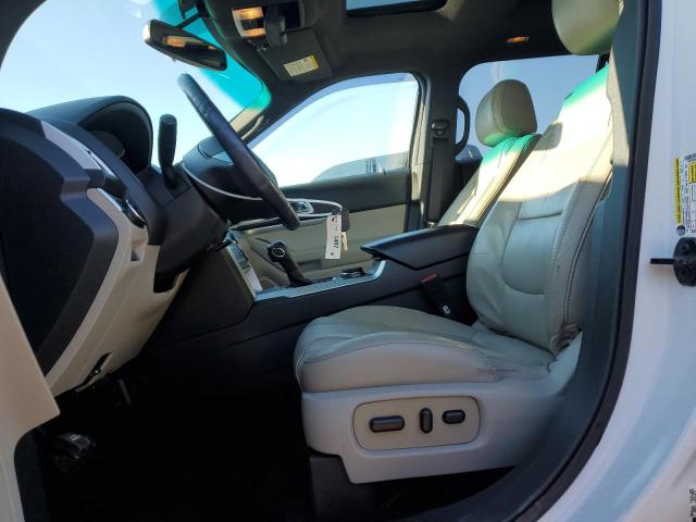 1FM5K8D81EGA46686 - 2014 FORD EXPLORER XLT WHITE photo 7