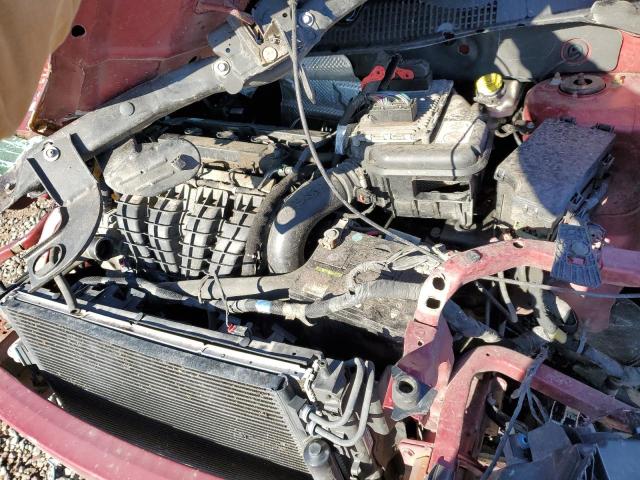 1C4NJDBB1FD316534 - 2015 JEEP COMPASS SPORT RED photo 12