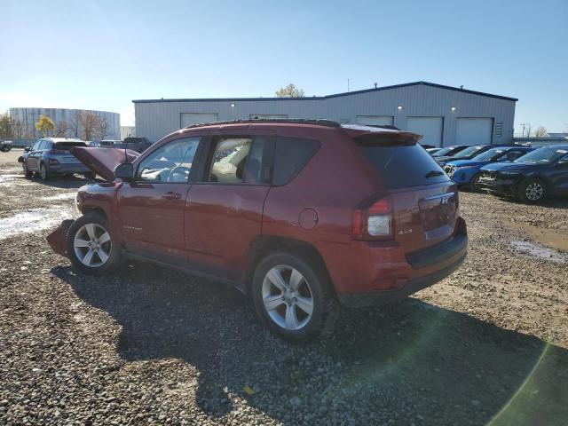 1C4NJDBB1FD316534 - 2015 JEEP COMPASS SPORT RED photo 2
