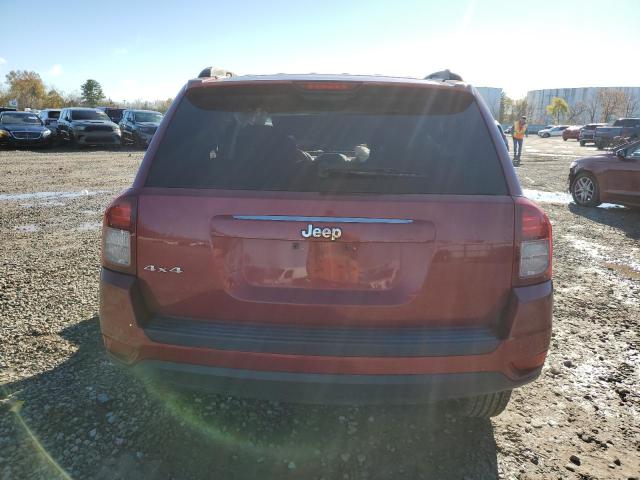 1C4NJDBB1FD316534 - 2015 JEEP COMPASS SPORT RED photo 6