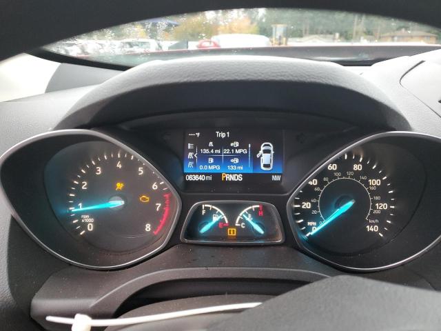 1FMCU0G96KUB12007 - 2019 FORD ESCAPE SE Czerwony zdjęcie 9