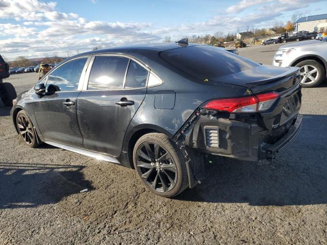 5YFS4MCE4MP083732 - 2021 TOYOTA COROLLA SE BLACK photo 2