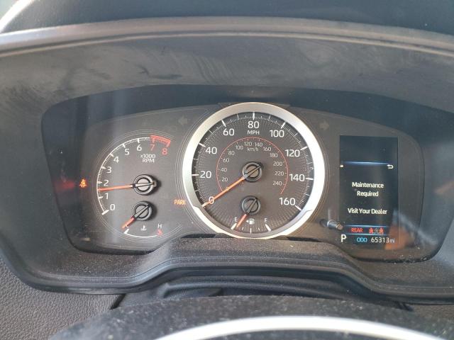 5YFS4MCE4MP083732 - 2021 TOYOTA COROLLA SE BLACK photo 9