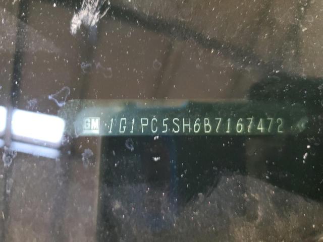 1G1PC5SH6B7167472 - 2011 CHEVROLET CRUZE LS 石墨色 照片 13