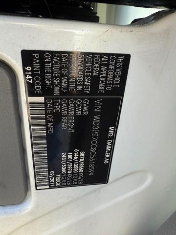 WD3PE7CC8C5618599 - 2012 MERCEDES-BENZ SPRINTER 2500 Ağ foto 10