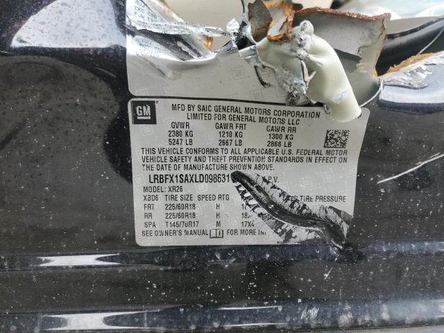 LRBFX1SAXLD098631 - 2020 BUICK ENVISION PREFERRED Grafit foto 13