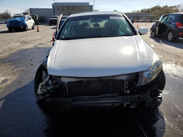 1HGCP2F80BA101491 - 2011 HONDA ACCORD EXL WHITE photo 5