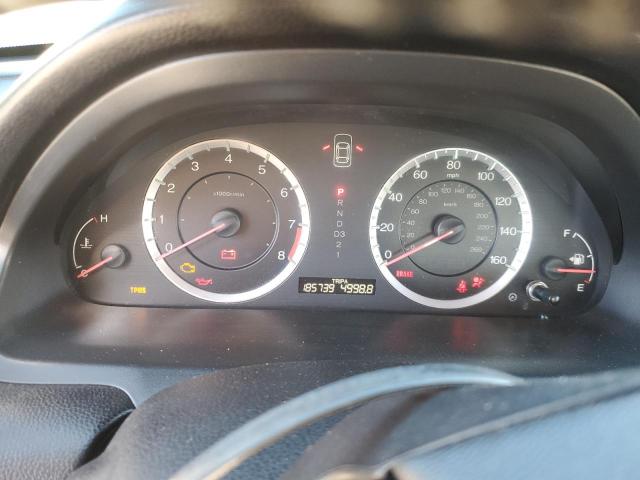 1HGCP2F80BA101491 - 2011 HONDA ACCORD EXL WHITE photo 9