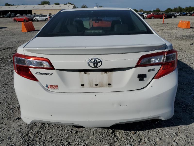 4T1BF1FK3CU592766 - 2012 TOYOTA CAMRY BASE WHITE photo 6