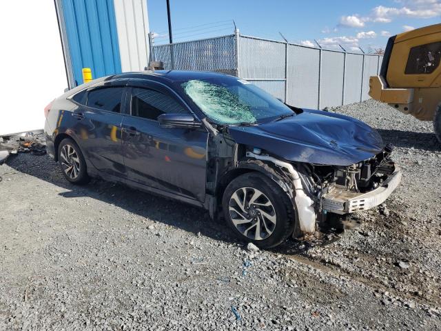 2HGFC2F71LH009230 - 2020 HONDA CIVIC EX BLUE photo 4