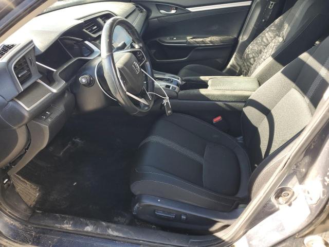 2HGFC2F71LH009230 - 2020 HONDA CIVIC EX BLUE photo 7