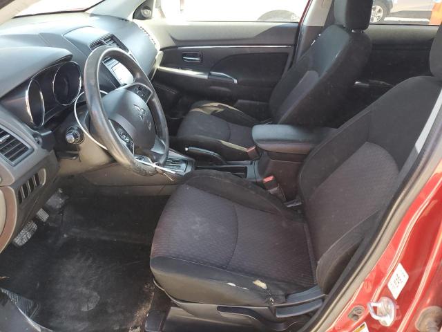 JA4AR3AU1KU016842 - 2019 MITSUBISHI OUTLANDER ES RED photo 7