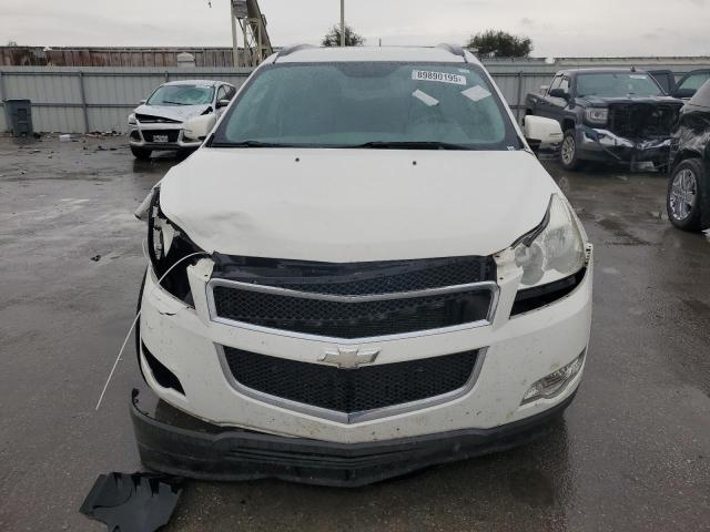 1GNKRGED7BJ395060 - 2011 CHEVROLET TRAVERSE LT თეთრი ფოტო 5
