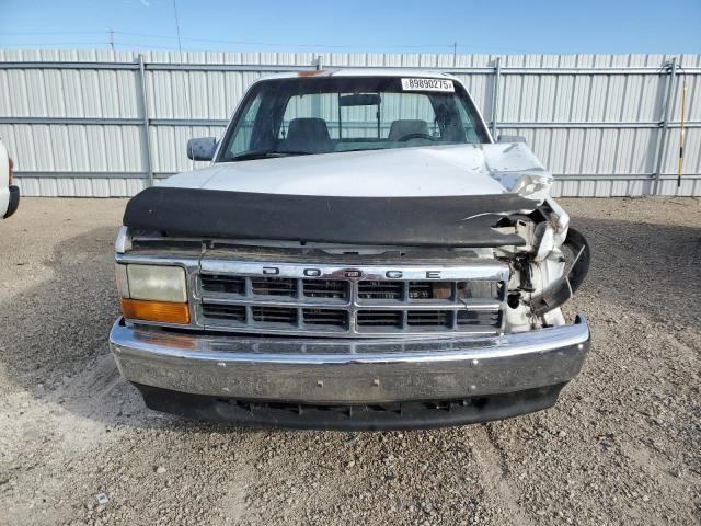 1B7GL23X3TS600014 - 1996 DODGE DAKOTA WHITE photo 5