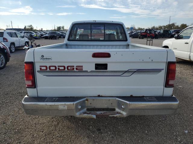 1B7GL23X3TS600014 - 1996 DODGE DAKOTA WHITE photo 6