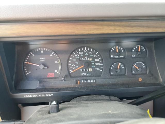 1B7GL23X3TS600014 - 1996 DODGE DAKOTA WHITE photo 9