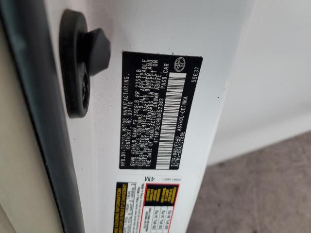 4T1BF3EK9BU652383 - 2011 TOYOTA CAMRY BASE Blanc photo 12