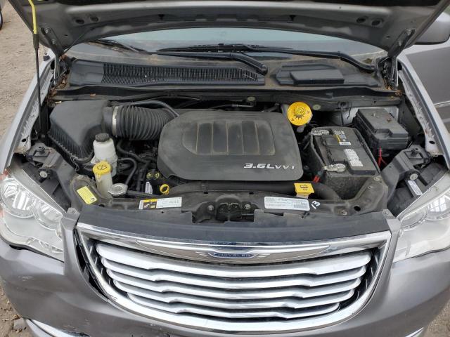 2C4RC1BG5GR240708 - 2016 CHRYSLER TOWN & COU TOURING SILVER photo 12