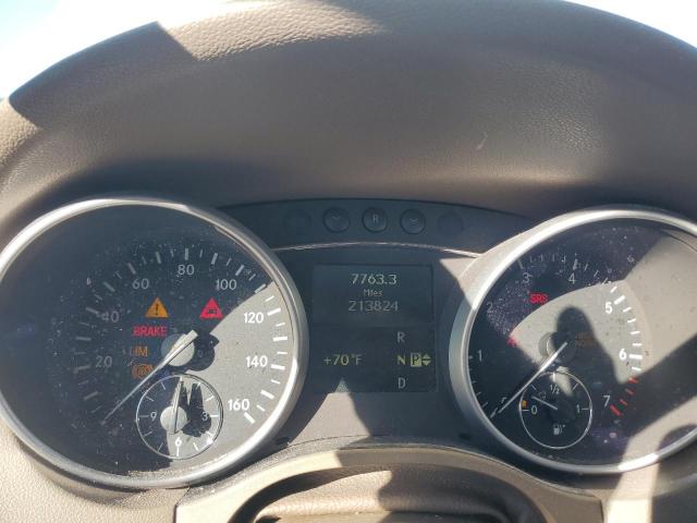 4JGBB5GB6BA695469 - 2011 MERCEDES-BENZ ML 350 WHITE photo 9