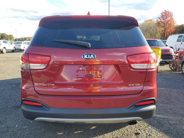 5XYPHDA57GG161944 - 2016 KIA SORENTO EX RED photo 6