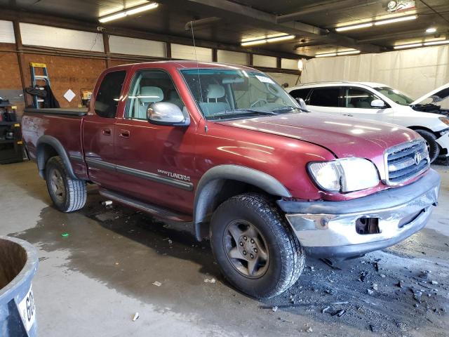 5TBBT4417YS068517 - 2000 TOYOTA TUNDRA ACCESS CAB BURGUNDY photo 4