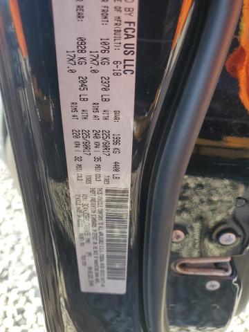 3C4NJCBB2JT466455 - 2018 JEEP COMPASS LATITUDE შავი ფოტო 13