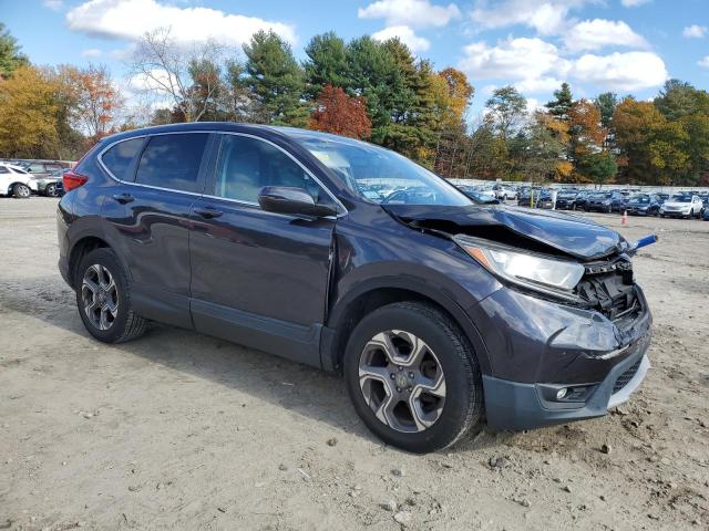 7FARW2H83JE007205 - 2018 HONDA CR-V EXL ნაცრისფერი ფოტო 4